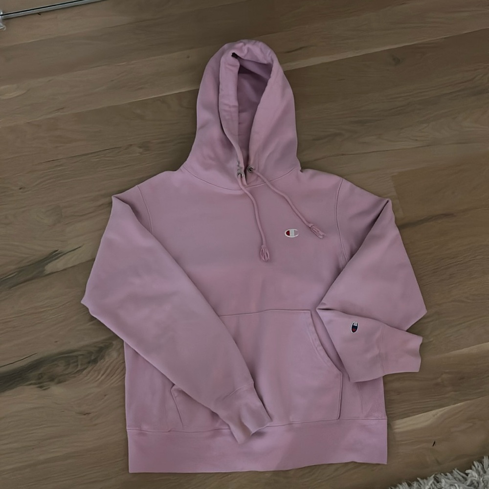 Champions pink hoodie S